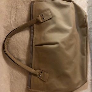 Light khaki tote excellent condition